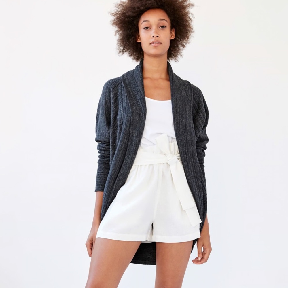 Aritzia Wilfred Diderot Cardigan Shawl size XS